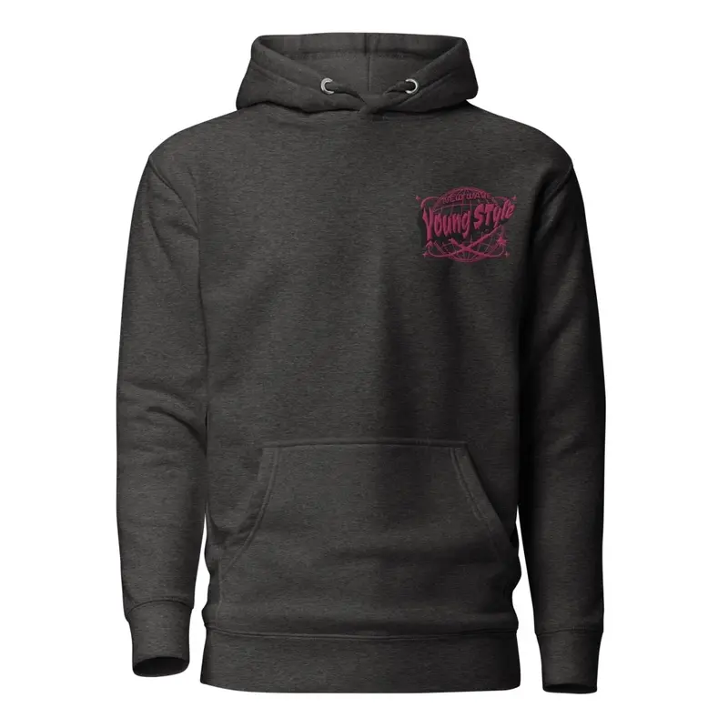 Young Style Orbit Hoodie  Pink