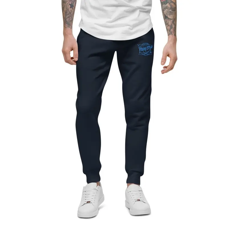 Young Style Orbit Blue Sweatpants